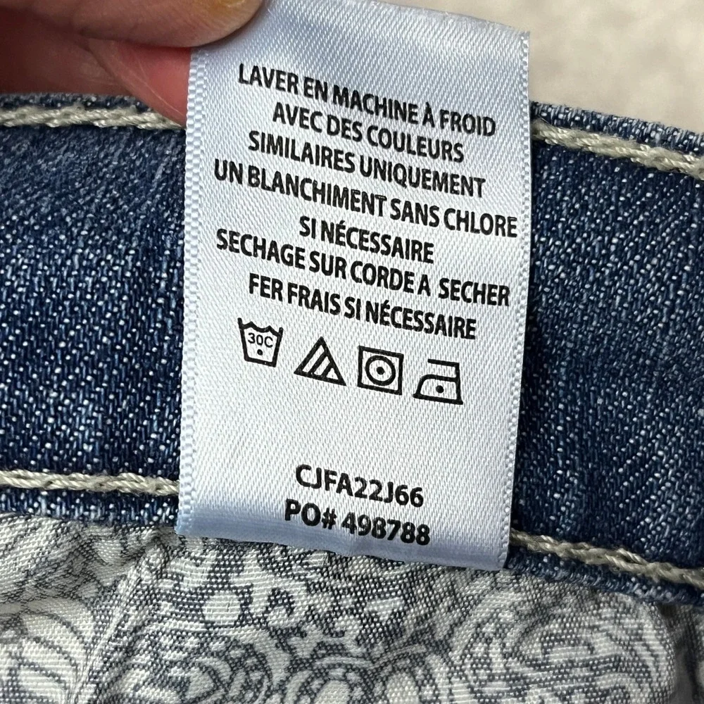 Cody James Shorts Mens 32 Blue Denim Cut Off Raw Hem Stretch Western Casual 6602